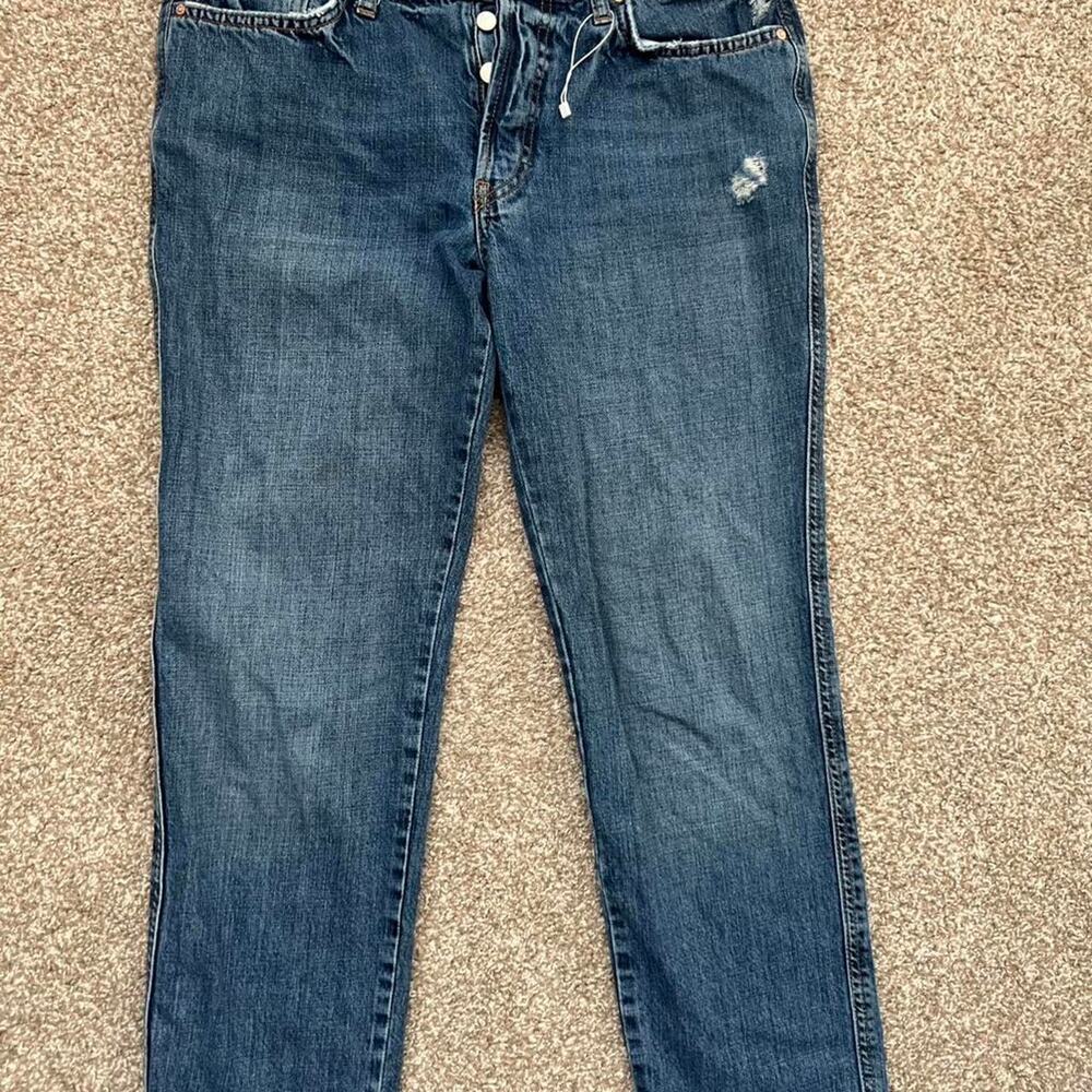 Free people blue‎ jeans size